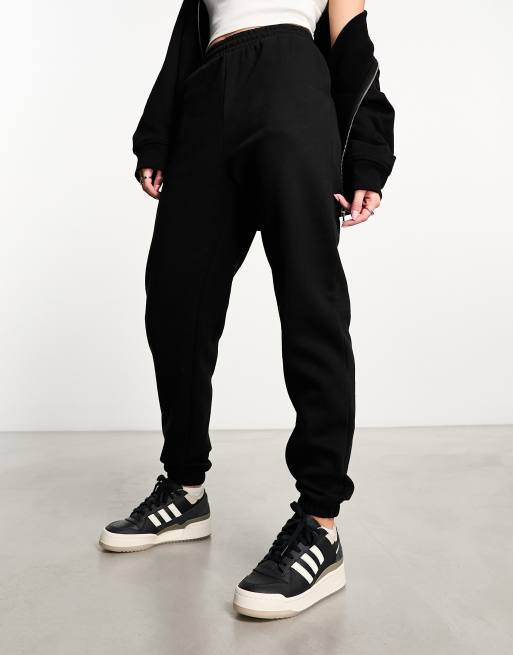 New Look - Sorte joggingbukser med tætsiddende buksekanter, 3 af 5