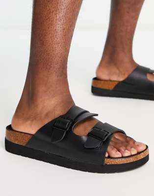 New Look - Sorte sandaler med spænde