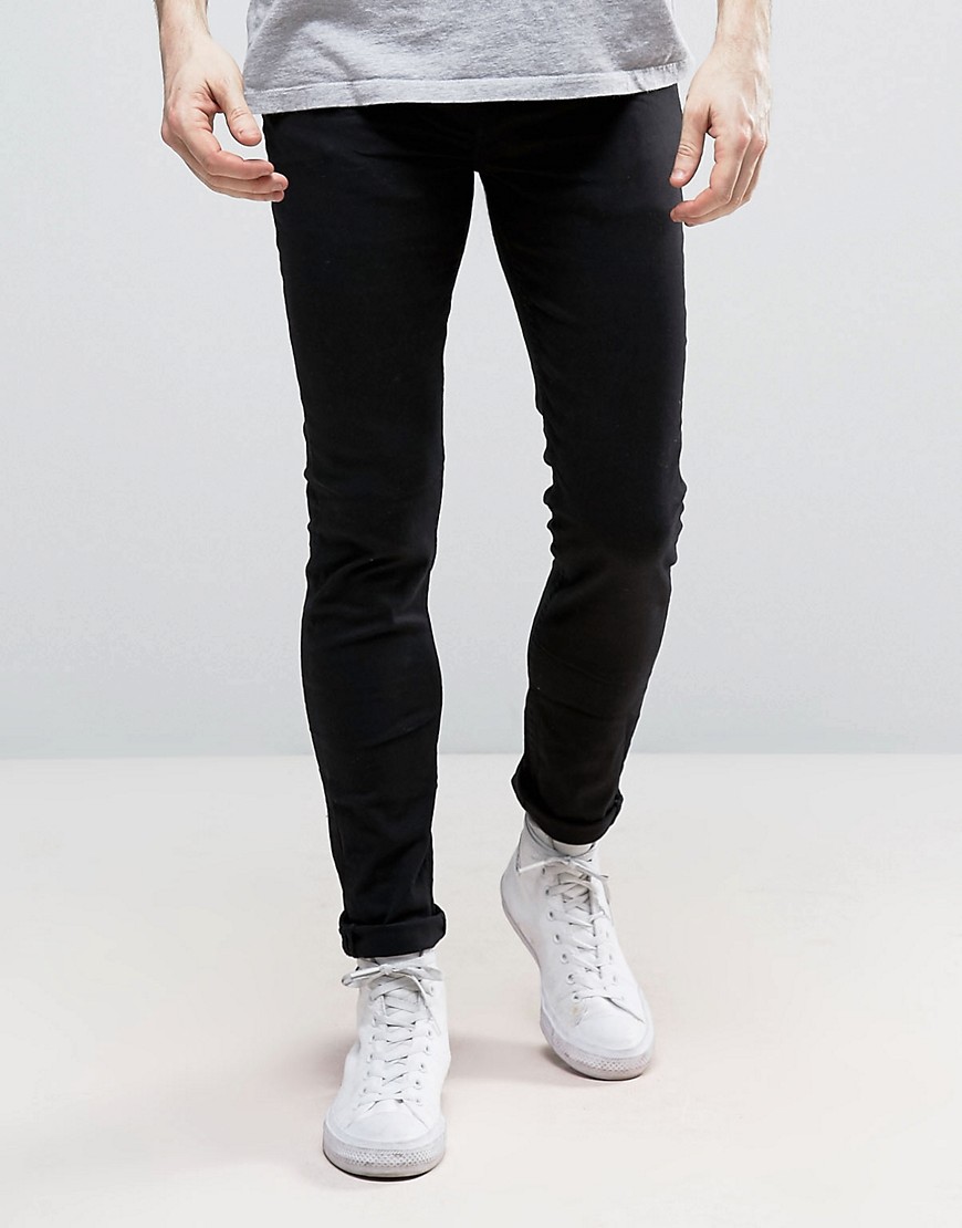 New Look - Sorte skinny strækbare jeans