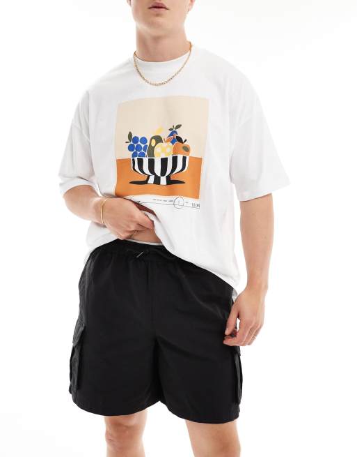 New Look - Sorte tech-shorts