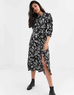 new look long sleeve dress