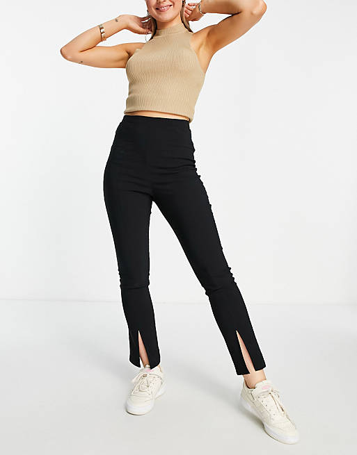 Women's Plus Size Stacked Leggings Casual Yoga Sport Pants Slim Hem Pants  Workout Active Sweatpants 4XL(20) 