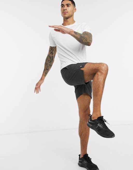 New Look - SPORT - Pantaloncini da corsa in poliestere grigi - GREY