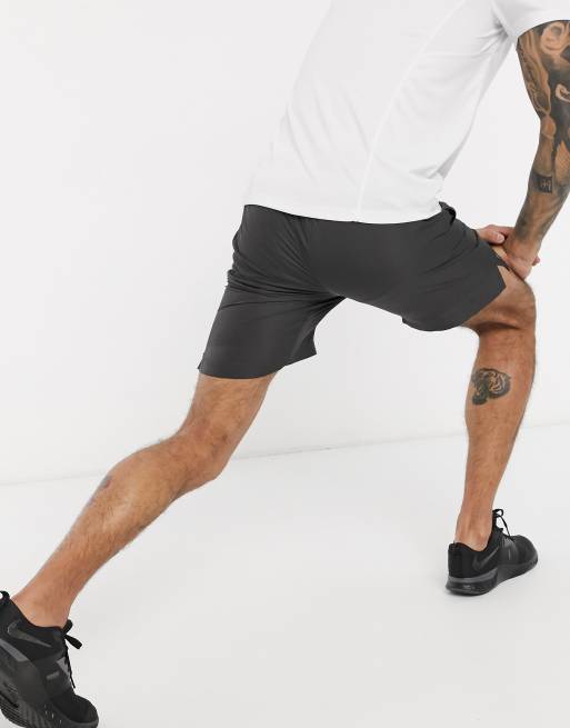 New Look SPORT polyester running shorts in grey - GREY, 2 of 4
