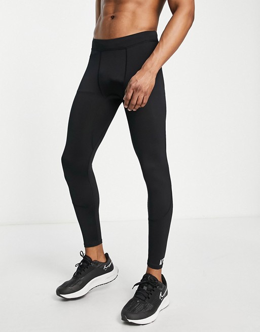New Look sport running leggings in black | ASOS
