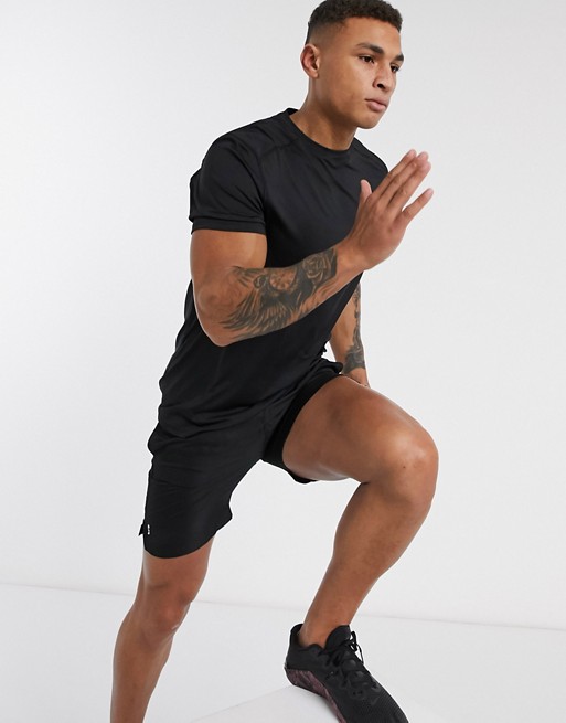 New Look SPORT stretch t-shirt in black