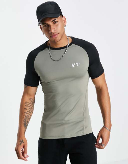 New Look – SPORT – T-Shirt in Khaki