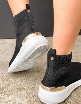 sock trainers new look