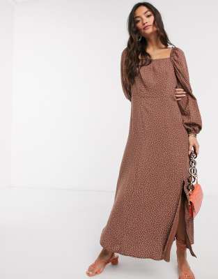 midaxi dress new look