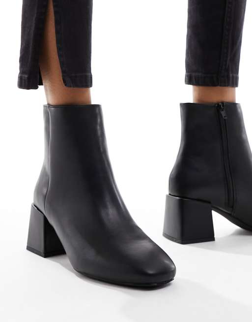 New look square deals toe boots