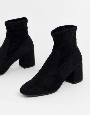 new look square toe boots