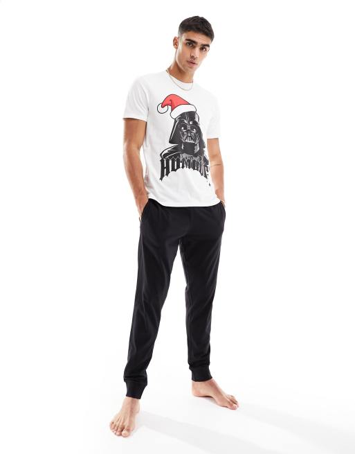 New Look star wars pyjama set in white