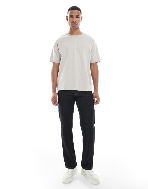 New Look – Stenfärgad t-shirt i oversize-modell , 2 av 5