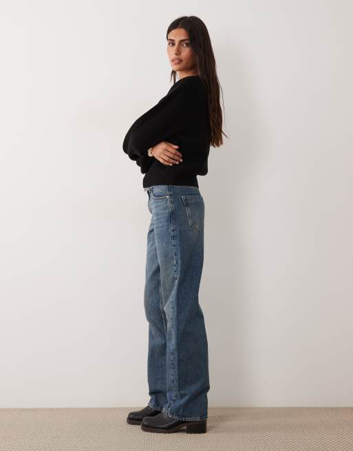 New Look stitchy jumper in black, 2 of 4