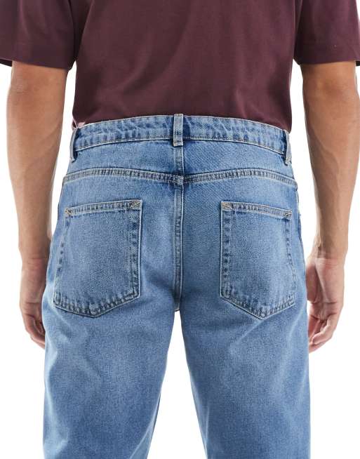 New Look straight fit jeans in authentic blue, 5 of 5