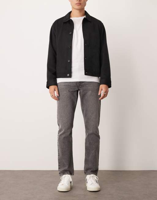 New Look straight fit jeans in grey