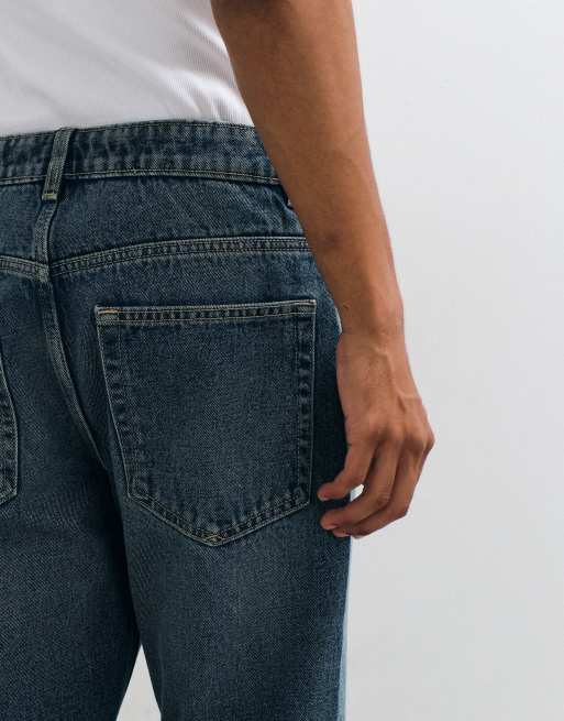 New Look straight fit jeans in vintage blue, 5 of 5