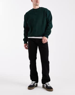 New Look New Look straight leg jeans in black