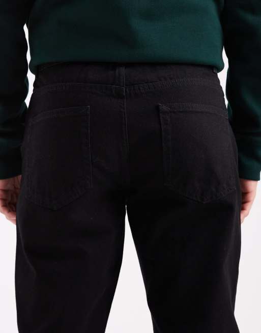 New Look straight leg jeans in black, 4 of 5
