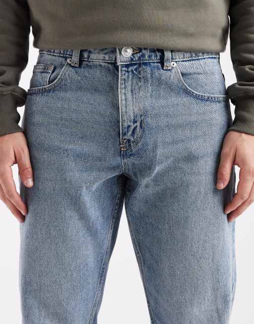 New Look straight leg jeans in light blue, 5 of 5