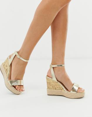 tan wedge sandals new look