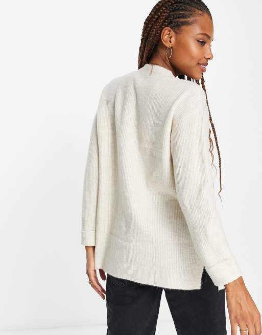 Beige boyfriend cardigan best sale