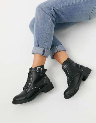 new look studded boots