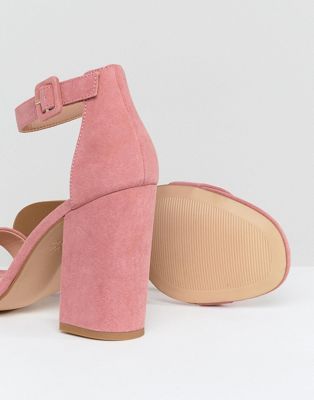 new look pink suede shoes