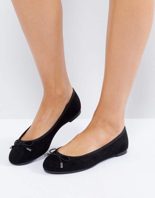 New Look Suedette Bow Ballet Pump | ASOS