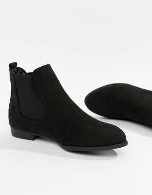 new look suedette chelsea ankle boot