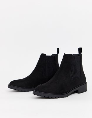 new look grey chelsea boots