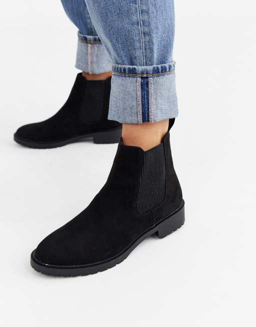 New look suedette store chelsea ankle boot