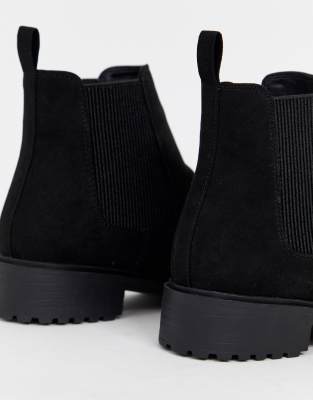 new look suedette chelsea ankle boot