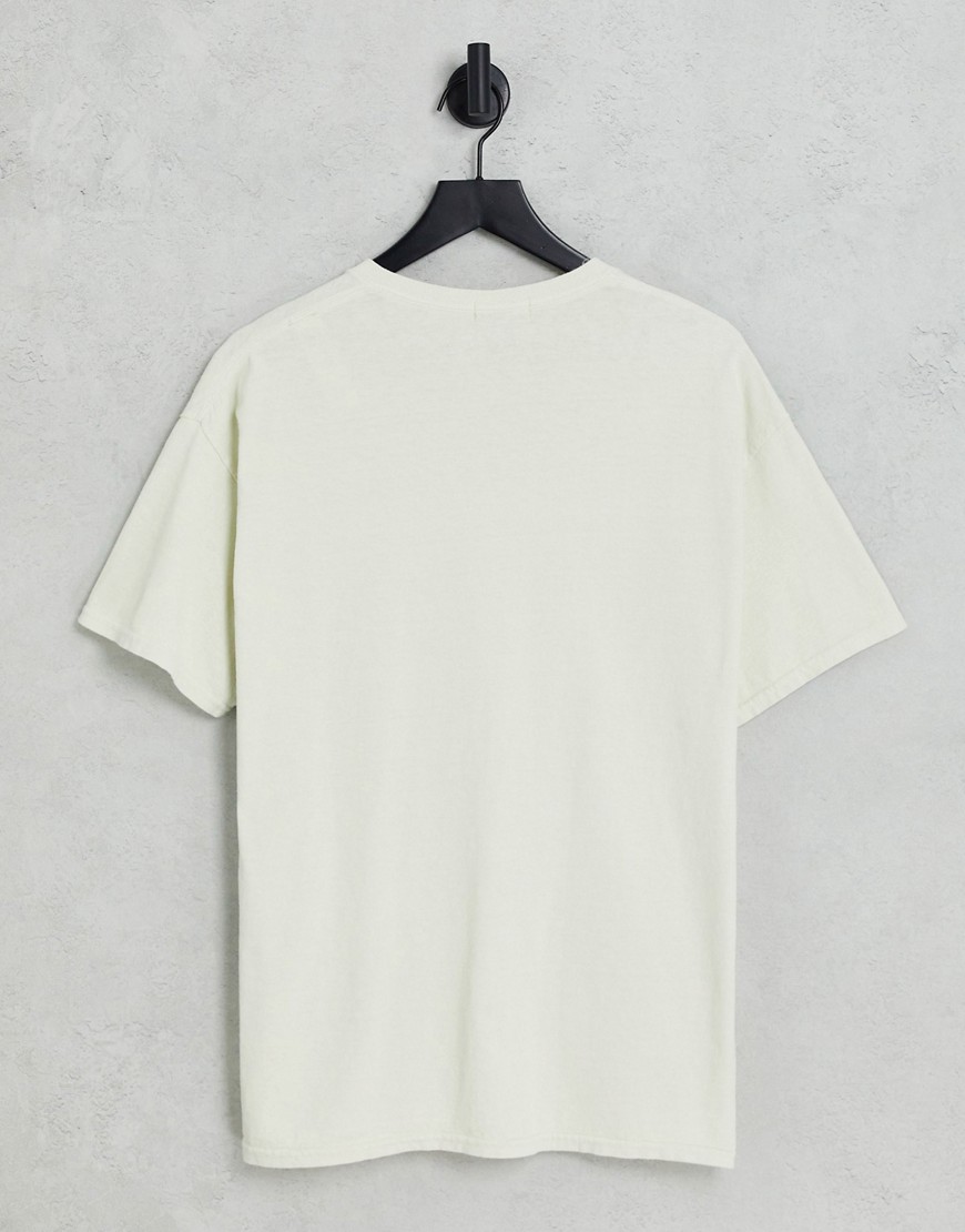 Sunday - T-shirt bianca stile baseball-Bianco - New Look T-shirt donna  - immagine2