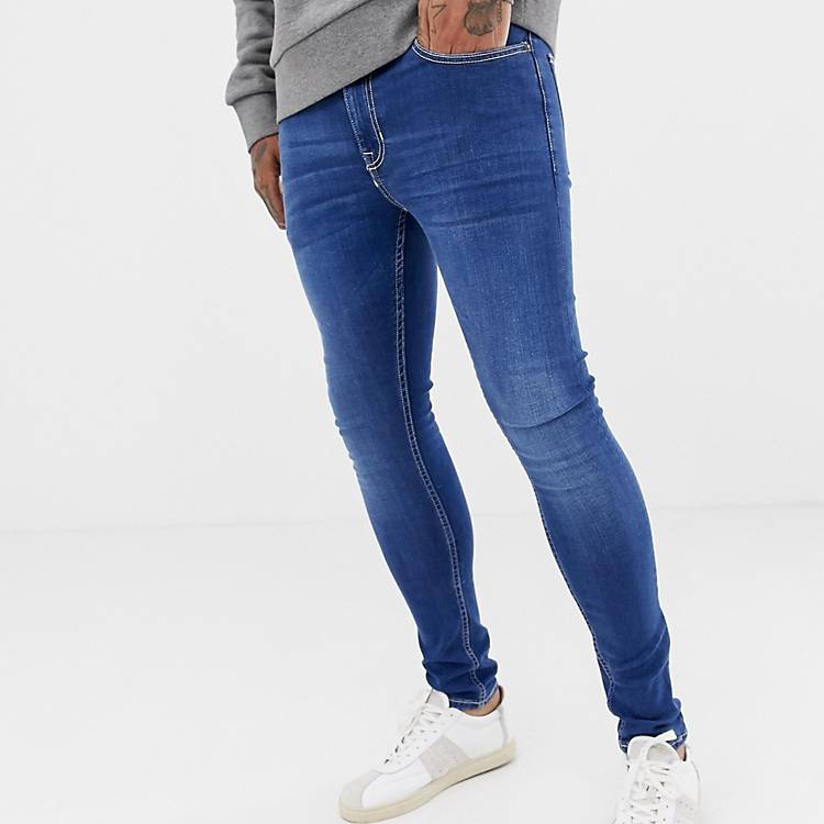 NEW LOOK Fade Wash High Rise Super Skinny JeansSALEWas £24 