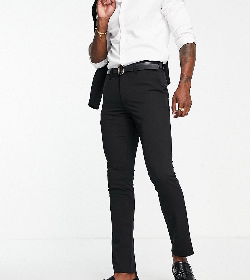 New Look super skinny suit trouser in black