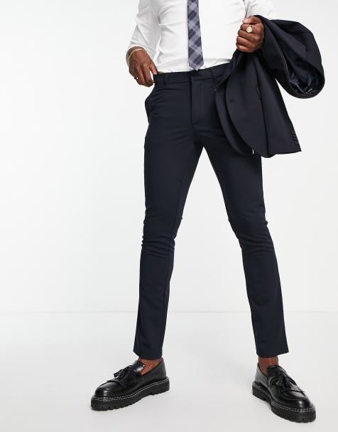 New Look super skinny suit trouser in navy - view 1