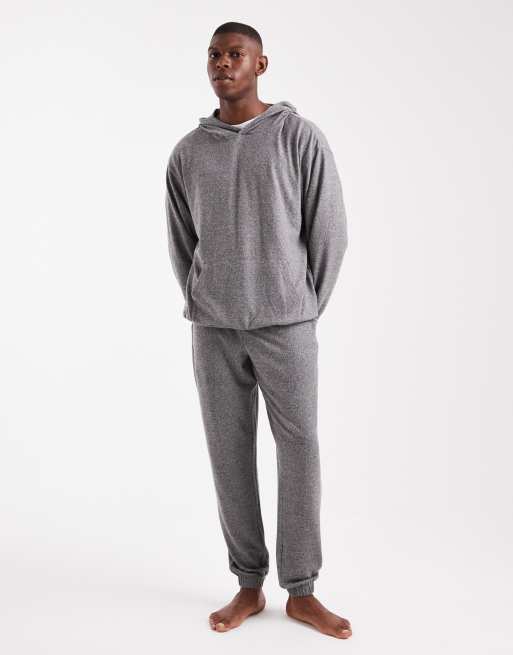 New Look super soft hoodie co-ord in dark grey, 2 of 5