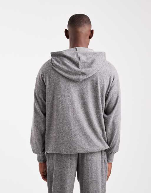 New Look super soft hoodie co-ord in dark grey, 5 of 5