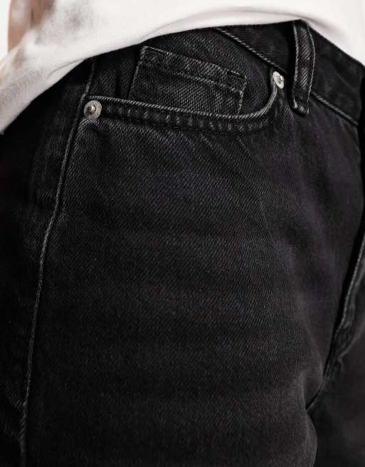 New Look – Svarta jeans i dad-modell, 2 av 4