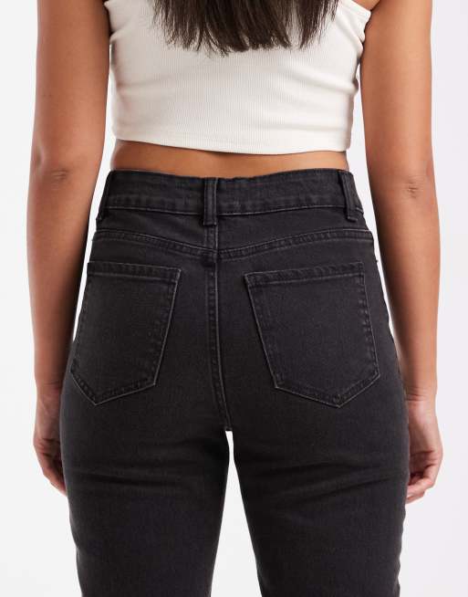 New Look – Svarta mom jeans, 4 av 5
