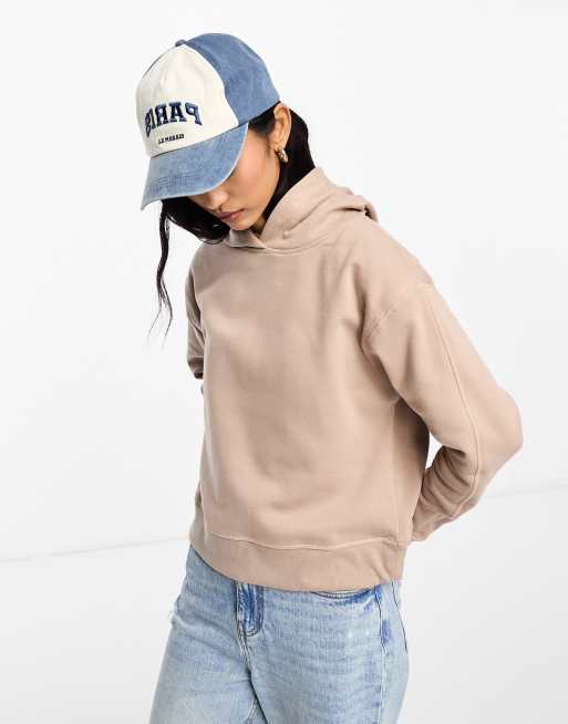 Sweat capuche online camel