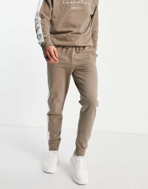 khaki colored sweatpants