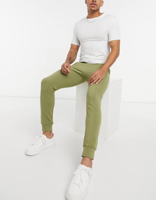 mens lime green sweatpants