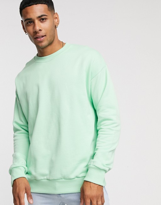 New Look sweatshirt in bright green