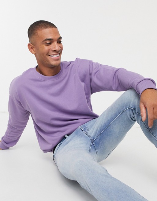 New Look sweatshirt in purple