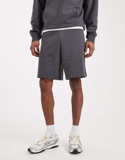 New Look sweatshorts in co-ord dark grey - view 1
