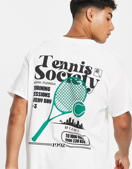 New Look T shirt da tennis bianca