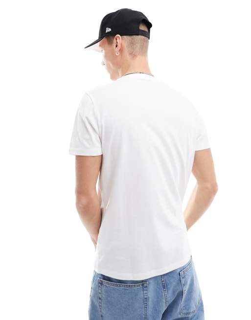 New Look - T-shirt girocollo vestibilità classica bianca, 4 di 4