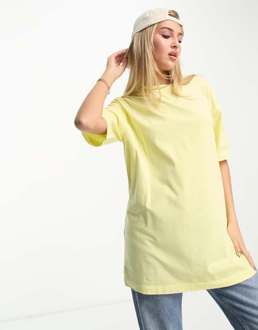 New Look - T-shirt oversize gialla